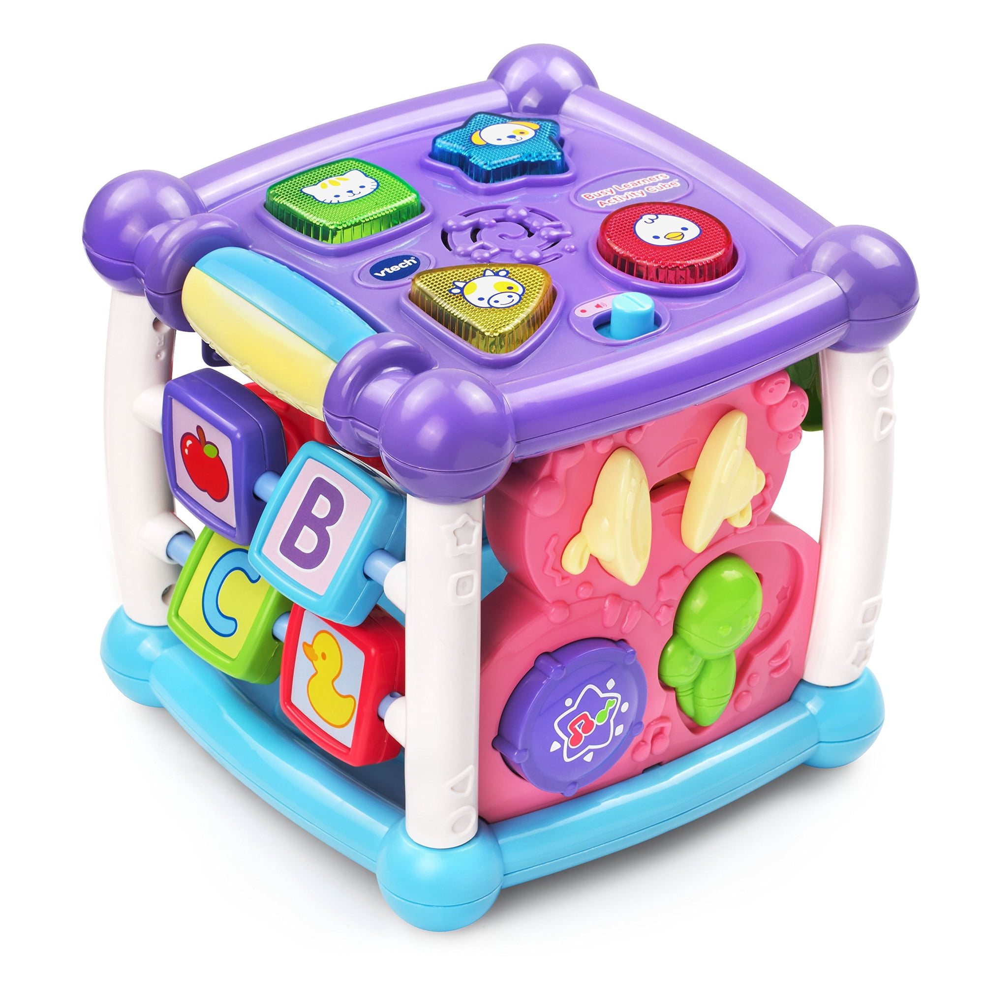 Activity Cube Vtech Busy Learners, Morado, Para Niños De Más De 6 A 3 Años