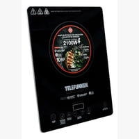 Cocinilla Eléctrica Por Inducción Telefunken Tf Ai9000 220V 2100W Potencia Táctil Vidrio