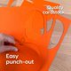 thumbnail image 5 of Recortes de calabaza FreshCut Crafts – 60 piezas en naranja, 5 of 6