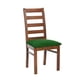 thumbnail image 2 of Silla Burgos Tela Velvet Verde, 2 of 2