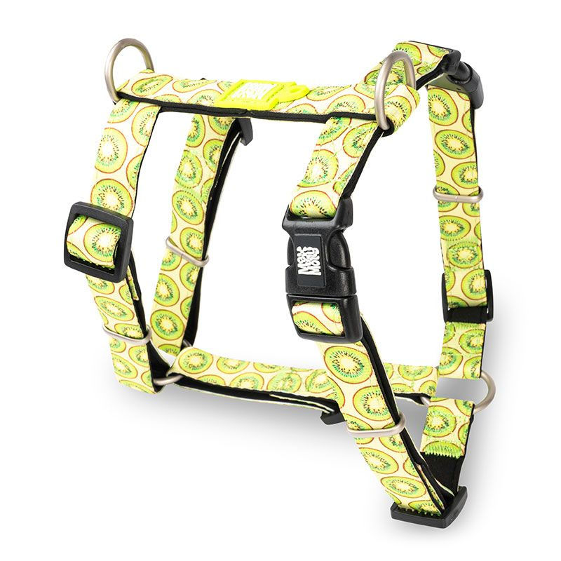 Max & Molly - Arnés Para Perro Talla L Ajustable Diseño Kiwi