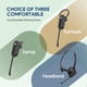 thumbnail image 4 of Auriculares inalámbricos Yealink WH63 E2 Mono para oficina con micrófono con cancelación de ruido, 4 of 9