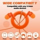 thumbnail image 5 of Audífonos con cable CNSZSLZ – Pack de 100 unidades en colores mixtos, 5 of 7