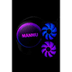 thumbnail image 2 of Refrigeración Líquida Gamer Manmu Argb 240mm Alta Potencia Negro, 2 of 3