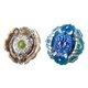 thumbnail image 1 of Paquete doble Beyblade Burst Turbo Slingshock Engaard E4 y Stone-X Quetziko Q4-2, 1 of 2