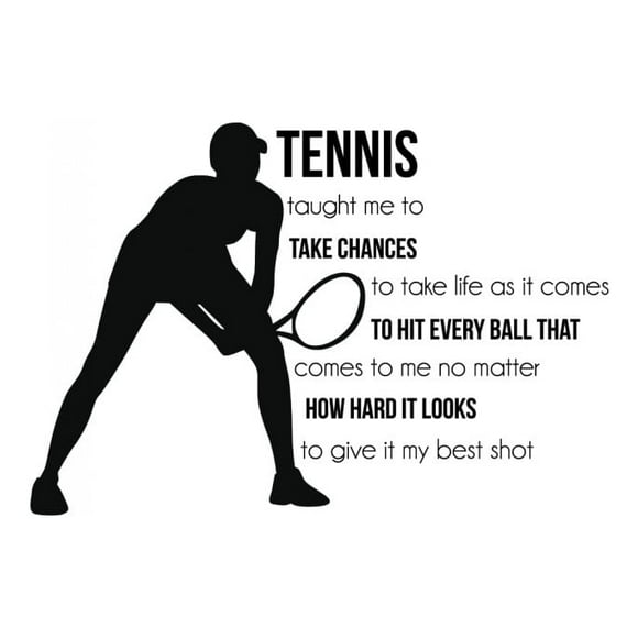 Decomural Take Chances Tennis WS-43058
