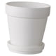 thumbnail image 1 of Maceta Resistente Con Platillo Para Suculentas, Manualidades, Recuerdo De Boda, Color Blanco, 1 of 5