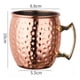 thumbnail image 2 of Set De 2 Vasos De Cobre 500ml Tragos Moscow Mule Mojito Bar, 2 of 3