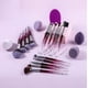 thumbnail image 2 of Brochas de Maquillaje XMOSNZ 15 Unidades Mango de Cristal con 4 Esponjas, 2 of 3
