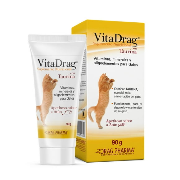 Suplemento Vitaminas y Minerales Vitadrag, 90 g