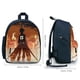 thumbnail image 2 of Ataque a los Titanes Mochila Escolar para Niños y Niñas, Mochila Infantil Ligera de Alta Calidad, Grande y Duradera Azul, 2 of 6