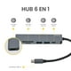 thumbnail image 3 of Hub USB-C Adaptador Multipuerto 6 en 1 Macbook Windows LEVO, 3 of 8