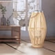 thumbnail image 3 of Candelabro De Bambu Natural Porta Vela Nordico Farol 60 CM, 3 of 7