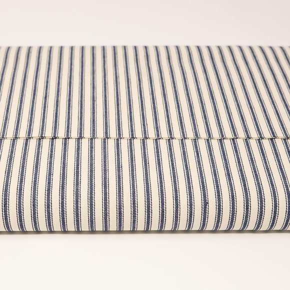 Tela Roc‑lon 112 cm Rayas Azul Marino 5 Yard Precortada