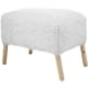 thumbnail image 3 of Pouf Petrum Isidora Blanco Piel Sintética 62x42x42 cm, 3 of 3