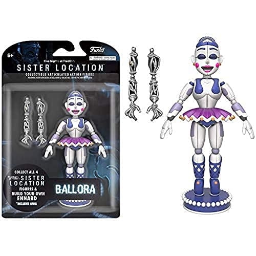 Funko Five Nights At Freddy's Ballora Articulated Action Figure, 5" Funko Funko