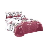 Genérico - Cubrecama Quilt 2 Plazas+2 Fundas Verano Fresco 13N05