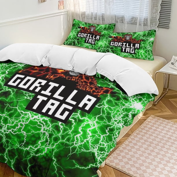 Game Gorilla Tag 3-Piece Bedding Set Soft Warm And Comfortable Bed Set
