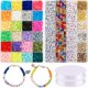 thumbnail image 5 of 7048x Cuentas De Arcilla Polimérica Planas De Varios Colores, Cuentas Espaciadoras, Hallazgo De Joyería DIY, 5 of 5