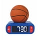 thumbnail image 1 of Reloj despertador LexiBook Basketball con luz nocturna y sonidos azul/naranja, 1 of 5