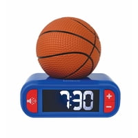 Reloj Despertador Lexibook Basketball Con Luz Nocturna Y Sonidos Azul/Naranja