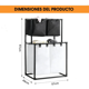 thumbnail image 2 of "Cesta De Ropa Belug Sucia 4 Compartimentos Espesar Accesorios Baño Blanco  ", 2 of 5
