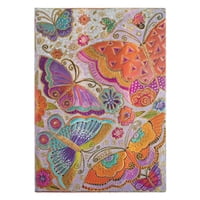 Paperblanks - Agenda 2022 Flutterbyes Midi Tapa Dura Semana A La Vista