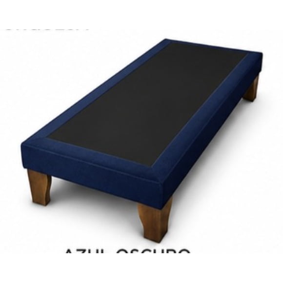Base cama 1,5 plazas, color azul