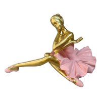Genérico - Estatua Decorativa Figura Bailarina Sentada Adorno Jhn