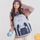 thumbnail image 1 of Sanrio Cartoon Kuromi Anime Backpack for Student 2024 New Simple Large-capacity Double-pocket Schoolbags Travel Birthday Gift, 1 of 2