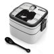 thumbnail image 1 of Harry Styles Fiambrera de Doble Capa, Contenedor de Almuerzo Portátil Apilable, Almacenamiento de Alimentos Hermético a Prueba de Fugas, 1000ml, 1 of 6