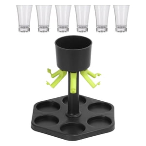 Bothyi - Portavasos, Bandeja Para Vasos De Cerveza, Bandeja Para Servir Cerveza, Estante Para Gabinete De Bar De Cocina Con Taza