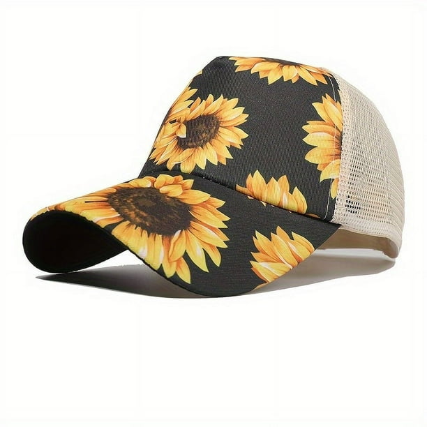 Unisex Washed Baseball Cap: Distressed Ripped Criss Cross Ponytail Hat - Adjustable Casual Style for Men & Women