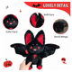 thumbnail image 2 of PELUCHE MURCIELAGO NEGRO 23 CM, 2 of 2