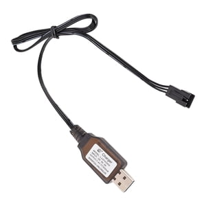 Magideal - Cable Cargador Usb De Batería 7,4 V 3 Pines Universal Para Vehículo Modelo Tanque De Coche Rc