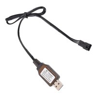 Magideal - Cable Cargador Usb De Batería 7,4 V 3 Pines Universal Para Vehículo Modelo Tanque De Coche Rc