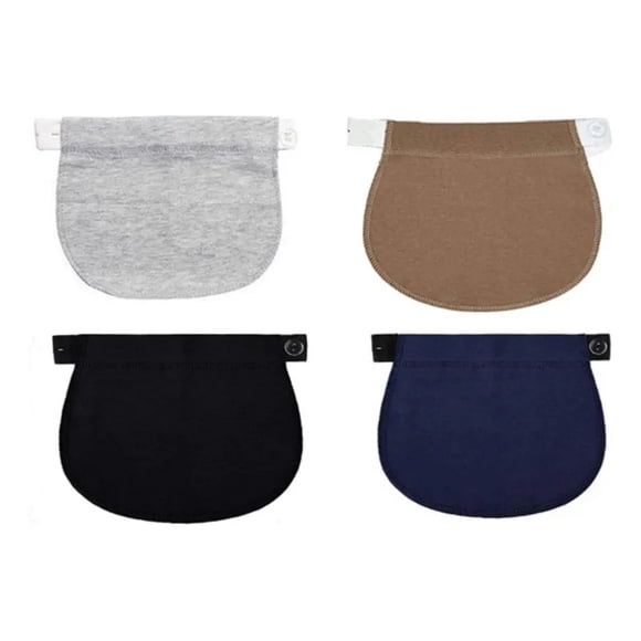 Pack 4 Extensores Pantalón Para Embarazadas, Tela Resistente