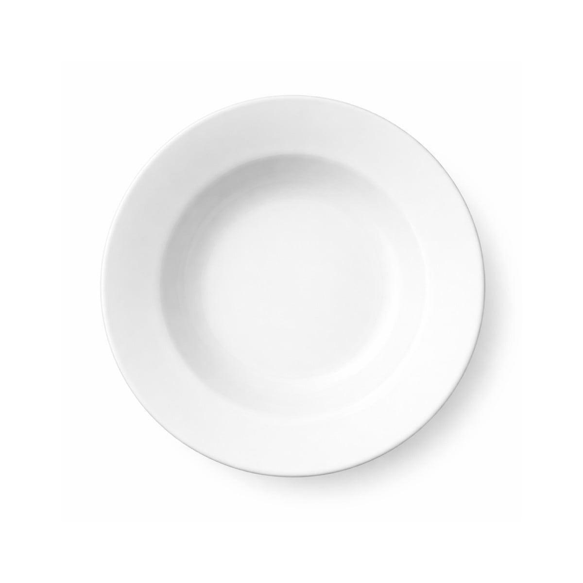 Gastroplast - Set De 4 Plato Hondo De Policarbonato Blanco 19 Cm