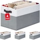 thumbnail image 1 of Canastos Organizadores Criusia 36 x 25 x 24 cm Plegables 4 Unidades, 1 of 3