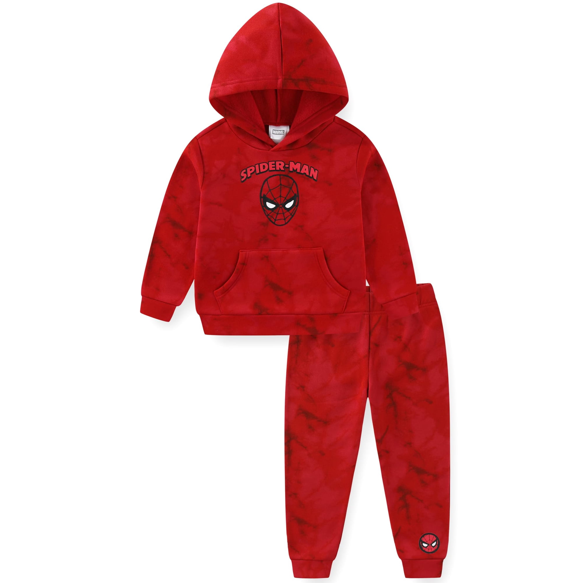 Conjunto De Buzo Con Capucha Y Pantalón Para Niños Marvel Spider-man