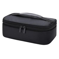 Bothyi - Fiambrera Aislada Portátil, Bolsa De Asas A Prueba De Fugas Para Picnic, Trabajo De Oficina, Negro