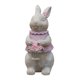 thumbnail image 4 of Encantador Conejo Animal Estatua Madera Efecto Regalos Adorno De Pie Decoración Rosa, 4 of 5