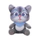 thumbnail image 3 of Juguete De Peluche De Peluche Para Fiesta De Cumplea?os Decoraciones De Fiesta Postura De Asiento Gris, 3 of 5
