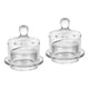 thumbnail image 4 of 2 Mantequilleras De Cristal Con Tapa, Compactas, Para Postres Y Frutas Pequeñas., 4 of 5