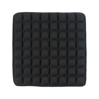 Ioensy - Cojín De Asiento Acolchado 3D Transpirable Suave Antideslizante Para El Hogar Coche Negro