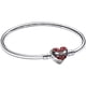 thumbnail image 1 of Charm PAGOGO Corazón Plata 925 Cubic Para Pulsera, 1 of 3