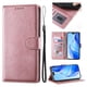 thumbnail image 5 of Funda Tipo Billetera para Realme 15T Cover 2 en 1 Desmontable con Ranuras para Tarjetas y Ventana de Foto, Soporte y Correa de Muñeca Rosa, 5 of 6