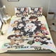 thumbnail image 1 of Bungou Stray Dogs Conjunto de sábanas temático, trío de piezas, cómodo y amigable con la piel, diseño único, regalo de decoración para el hogar para familiares, amigos y fans,173cm *218cm, 1 of 6