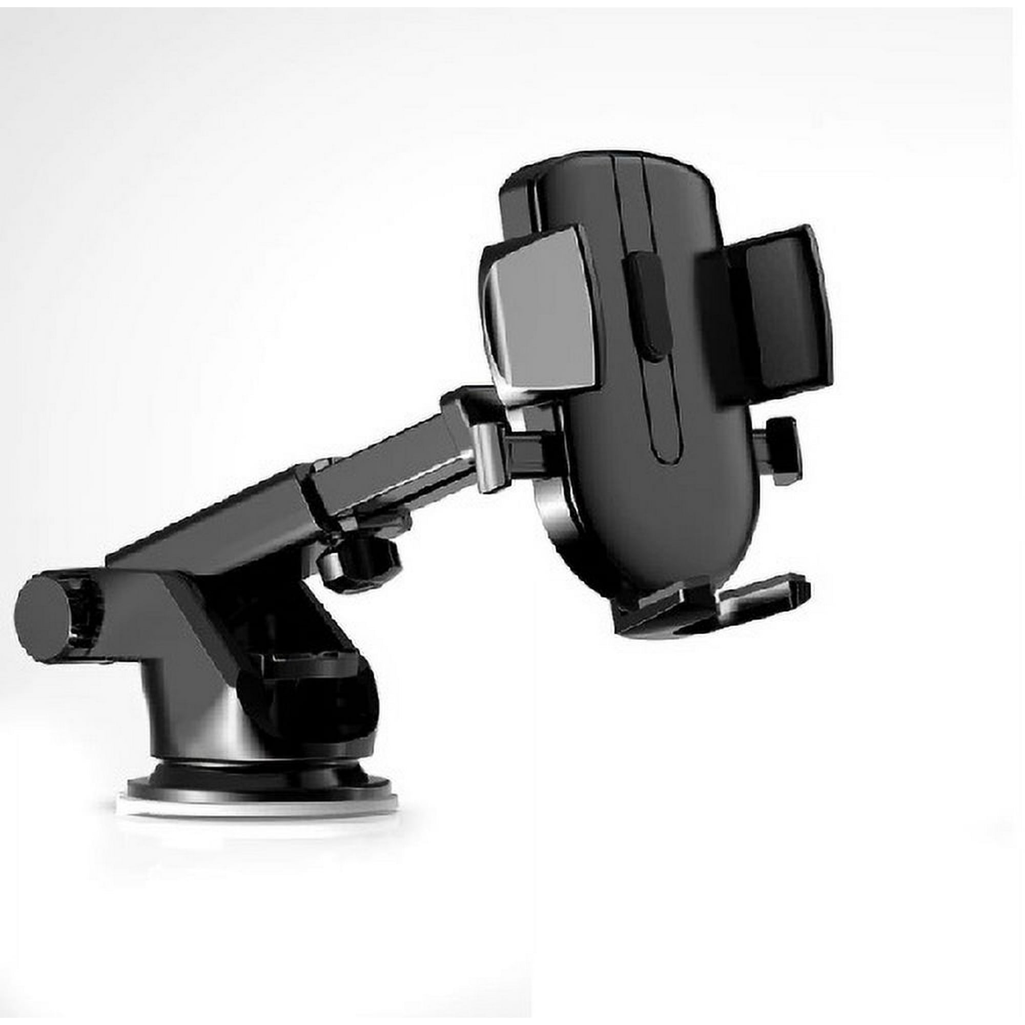 Impormaipu - Soporte Base Para Celular Automovil Tablero Vidrio Ventosa Brazo Ajustable Automático Smartphone Firme Robusto