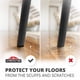 thumbnail image 4 of Almohadillas de fieltro X-Protector para muebles, 48 unidades, 1 pulgada, color negro, 4 of 6